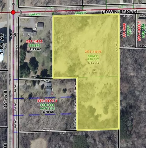 Edwin Street, Marinette, WI 54143