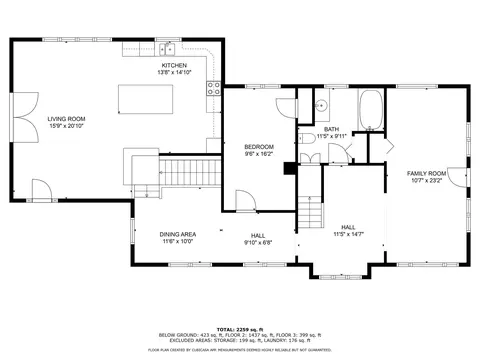Floorplan - 123 High St, Embarrass, WI 54933 photo 1 of 4