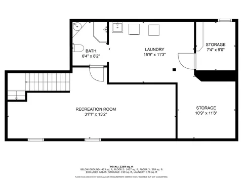 Floorplan - 123 High St, Embarrass, WI 54933 photo 3 of 4