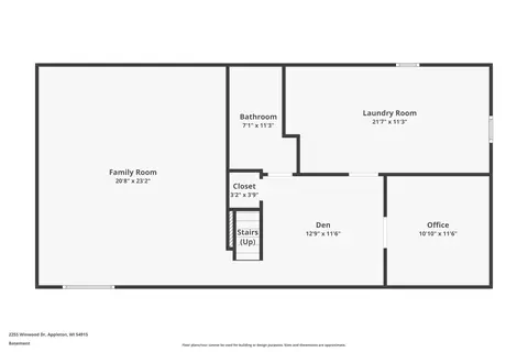 Floorplan - 2255 Winwood Dr, Appleton, WI 54915 photo 2 of 2