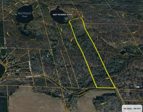 Barnes Lake Road, Dunbar, WI 54119