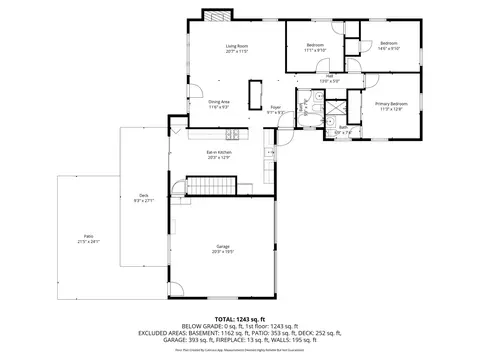 Floorplan - 1719 S Perkins St, Appleton, WI 54914 photo 1 of 3
