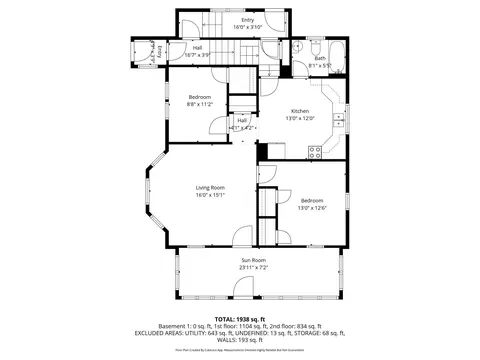 Floorplan - 425 E Summer St, Appleton, WI 54911 photo 1 of 4