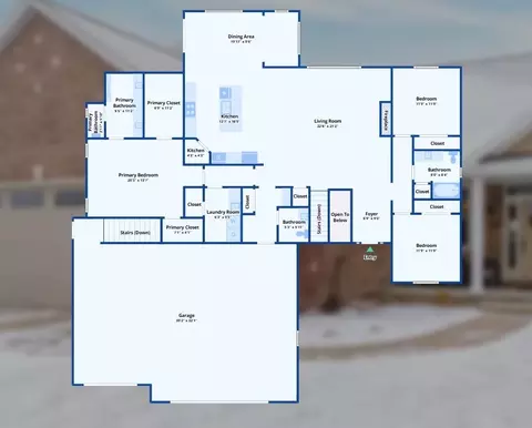 Floorplan - 6600 N Kurey Dr, Appleton, WI 54913 photo 1 of 2