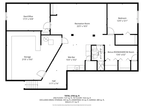 Floorplan - 1632 W Cloverdale Dr, Appleton, WI 54914 photo 2 of 3