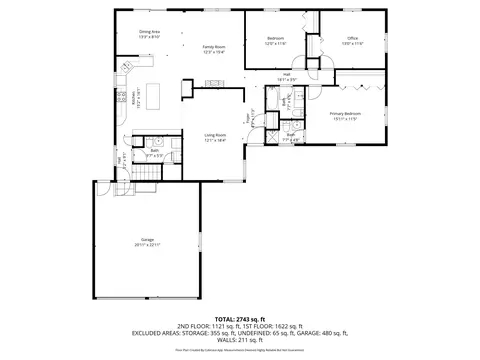 Floorplan - 1632 W Cloverdale Dr, Appleton, WI 54914 photo 1 of 3