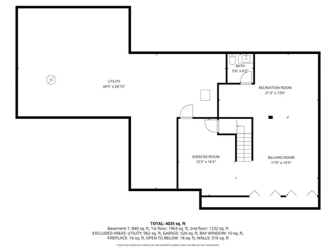 Floorplan - 600 E Woodcrest Dr, Appleton, WI 54915 photo 3 of 4
