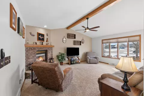 Living - w6082 Hearthstone Drive, Appleton, WI 54915 photo 3 of 3