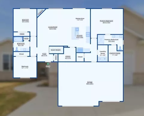 Floorplan - 2875 E Turquoise Ln, Appleton, WI 54913 photo 1 of 1