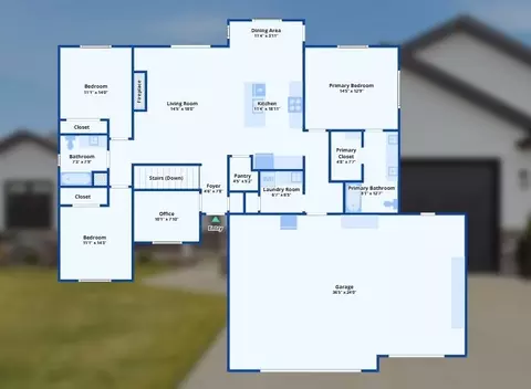 Floorplan - 2215 E Honeygold Ct, Appleton, WI 54913 photo 1 of 1
