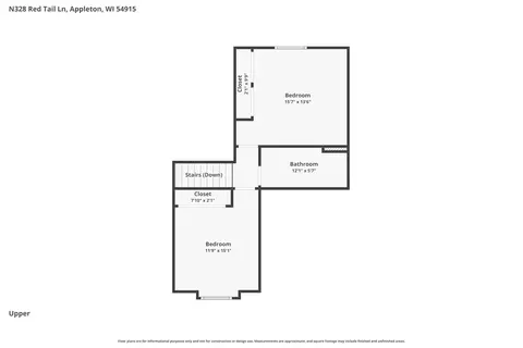 Floorplan - n328 Red Tail Lane, Appleton, WI 54915 photo 2 of 3