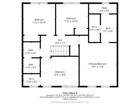 Floorplan - 5485 N Amethyst Dr, Appleton, WI 54913 photo 2 of 3