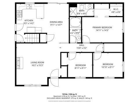 Floorplan - 3008 E Bona Ave, Appleton, WI 54915 photo 1 of 2