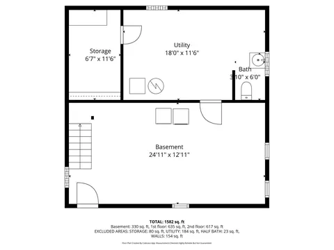 Floorplan - 1128 W Winnebago St, Appleton, WI 54914 photo 3 of 4