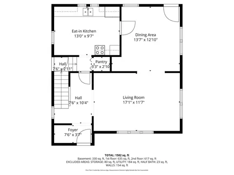 Floorplan - 1128 W Winnebago St, Appleton, WI 54914 photo 1 of 4