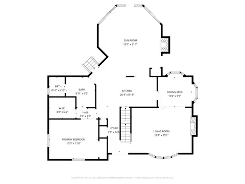 Floorplan - 2207 S Gladys Ave, Appleton, WI 54915 photo 1 of 5