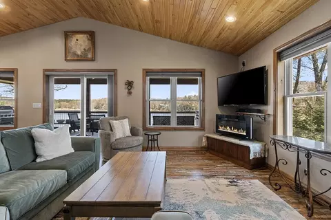 Living - n8772 Beauleau Lake Lane, Gresham, WI 54128 photo 3 of 5