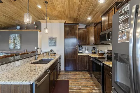Kitchen - n8772 Beauleau Lake Lane, Gresham, WI 54128 photo 4 of 7