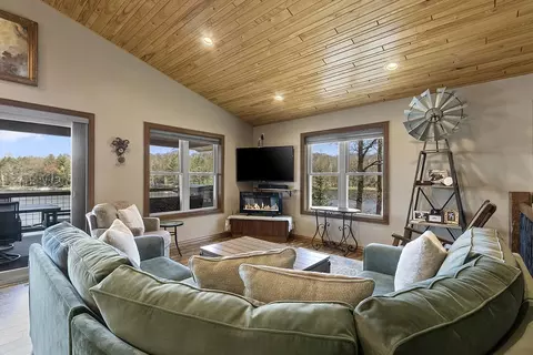 Living - n8772 Beauleau Lake Lane, Gresham, WI 54128 photo 1 of 5
