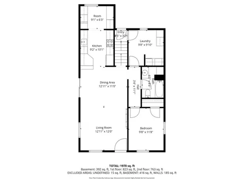 Floorplan - 1324 W Rogers Ave, Appleton, WI 54914 photo 1 of 3