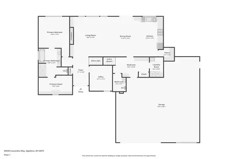 Floorplan - n9250 Cassandra Way, Appleton, WI 54915 photo 1 of 2