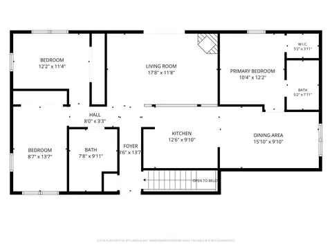 Floorplan - 727 Telulah Ave, Appleton, WI 54915 photo 1 of 3