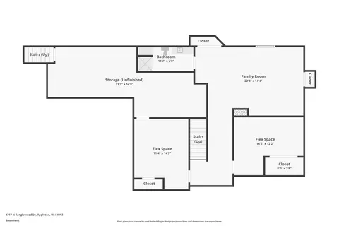 Floorplan - 4717 N Tanglewood Dr, Appleton, WI 54913 photo 1 of 3