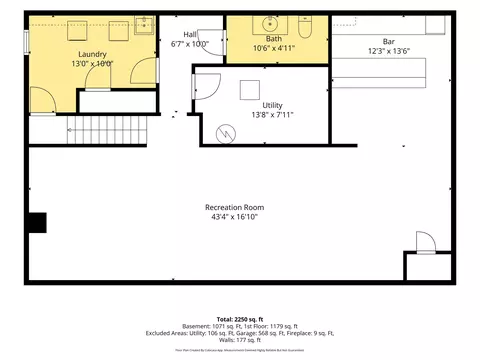 Floorplan - 1000 W Browning St, Appleton, WI 54914 photo 2 of 2