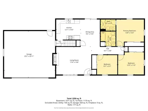 Floorplan - 1000 W Browning St, Appleton, WI 54914 photo 1 of 2