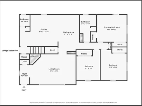Floorplan - 1843 Palisades Dr, Appleton, WI 54915 photo 1 of 1