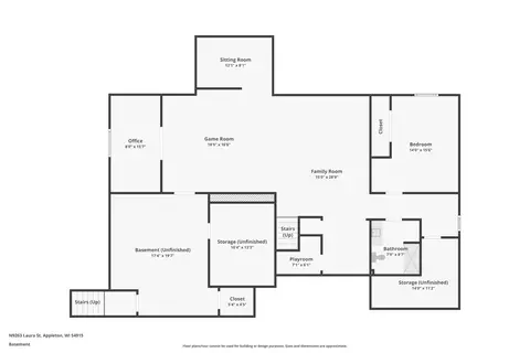 Floorplan - n9263 Laura St, Appleton, WI 54915 photo 1 of 2