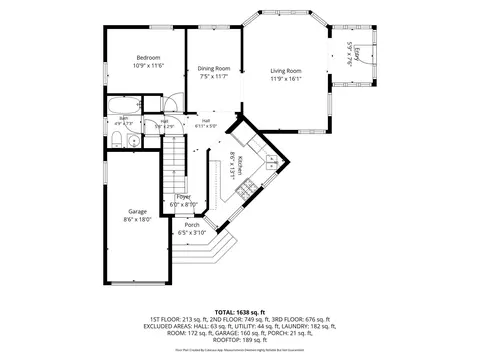 Floorplan - 1312 W Packard St, Appleton, WI 54914 photo 2 of 4