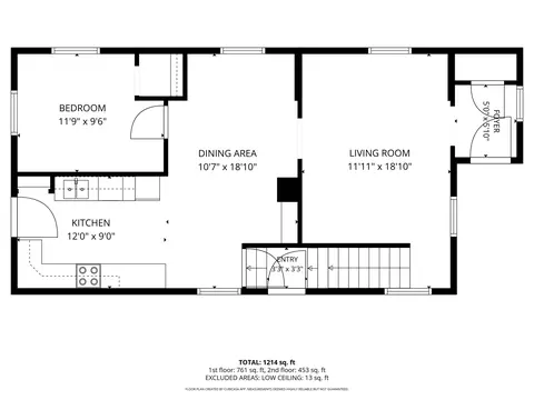 Floorplan - 1516 W Lawrence St, Appleton, WI 54914 photo 1 of 3