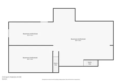 Floorplan - 212 Kerrigan Dr, Wrightstown, WI 54180 photo 2 of 2