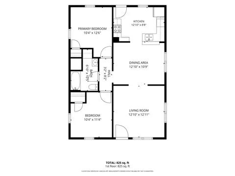 Floorplan - 733 W Grant St, Appleton, WI 54914 photo 1 of 1