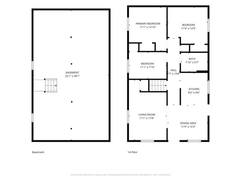 Floorplan - 320 W Poplar St, Plainfield, WI 54966 photo 1 of 3