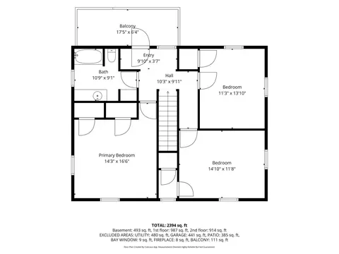 Floorplan - 613 E Byrd St, Appleton, WI 54911 photo 2 of 4