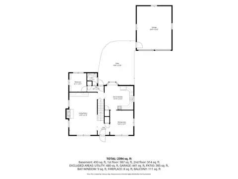 Floorplan - 613 E Byrd St, Appleton, WI 54911 photo 1 of 4
