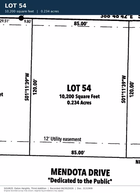 mendota drive, Green Bay, WI 54311
