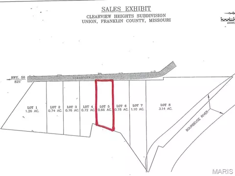 0 Lot 5 Clearview Dr, Union, MO 63084