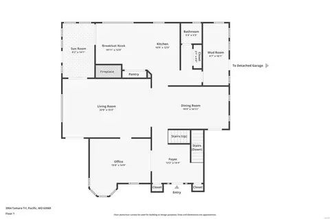 Floorplan - 3904 Tamara Trl, Wildwood, MO 63069 photo 1 of 7