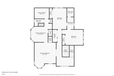 Floorplan - 3904 Tamara Trl, Wildwood, MO 63069 photo 2 of 7