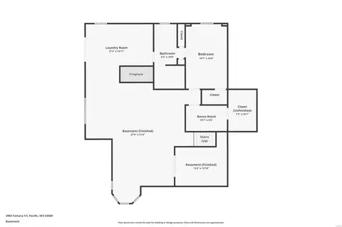 Floorplan - 3904 Tamara Trl, Wildwood, MO 63069 photo 4 of 7