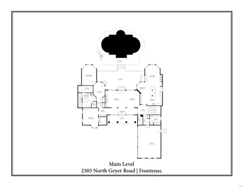 Floorplan - 2303 N Geyer Rd, Frontenac, MO 63131 photo 1 of 4