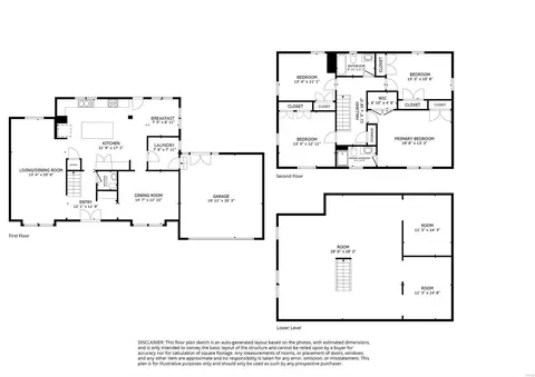 Floorplan - 331 Elmcrest Dr, Ballwin, MO 63011 photo 1 of 1