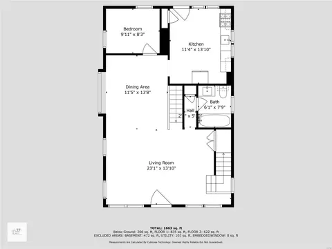 Floorplan - 3924 Eiler St, Saint Louis, MO 63116 photo 1 of 4