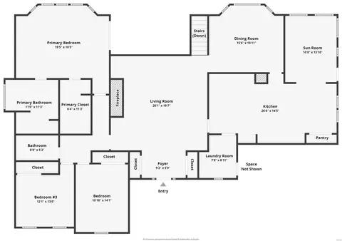 Floorplan - 4002 Radcliffe Place Ct, Wildwood, MO 63025 photo 1 of 2
