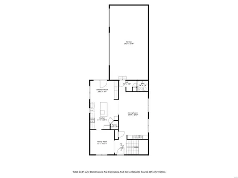Floorplan - 722 E Argonne Dr, Saint Louis, MO 63122 photo 2 of 3