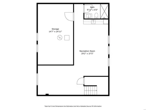 Floorplan - 722 E Argonne Dr, Saint Louis, MO 63122 photo 1 of 3