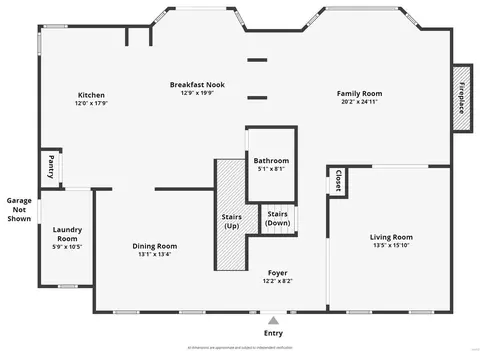 Floorplan - 414 Bluff Meadow Ct, Ellisville, MO 63021 photo 1 of 3